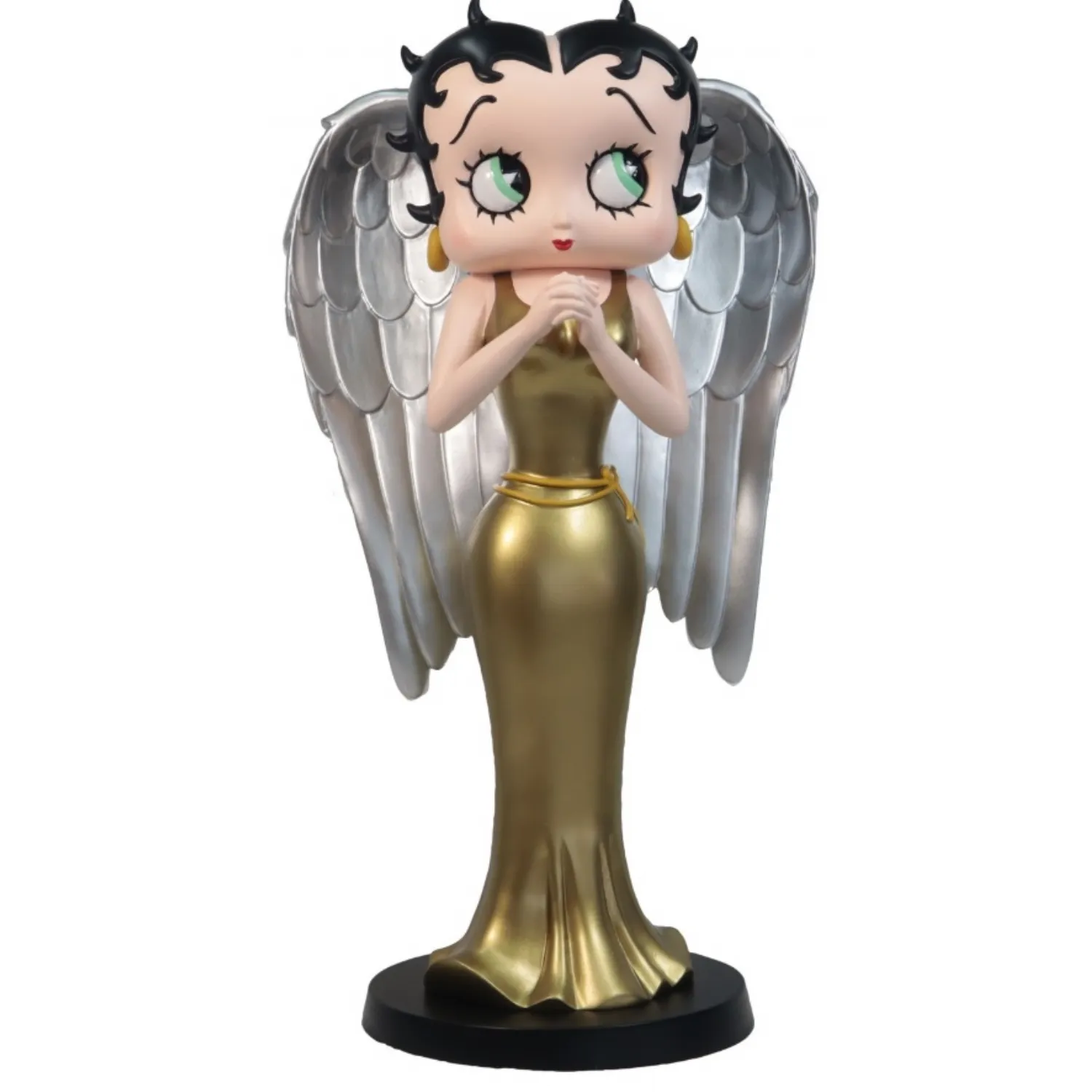 Betty Boop Angel Gold Glitter