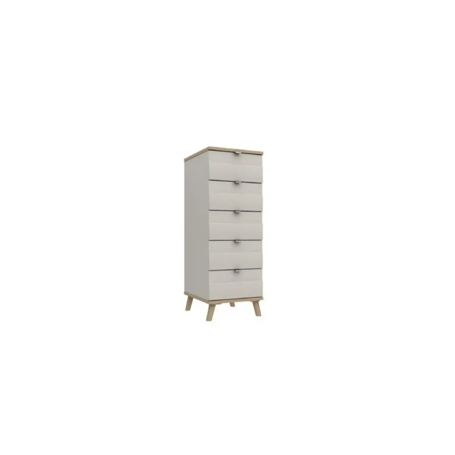 Durant 3 Colour 5 Drawer Narrow Chest