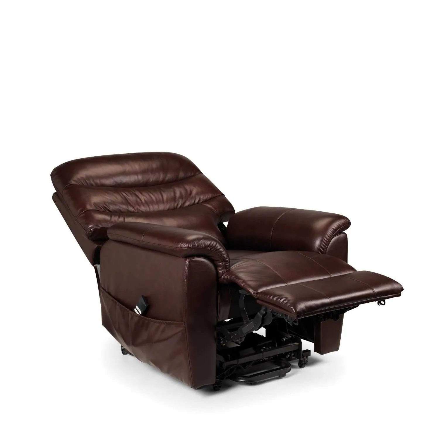 Pullman Leather Rise And Recline Chair Dual Motor